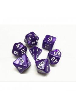 DICE 7-set: Purple Pearl (7)